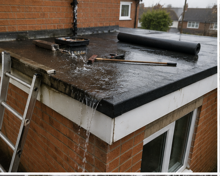 Emergency Flat Roof Repairs in South Wales