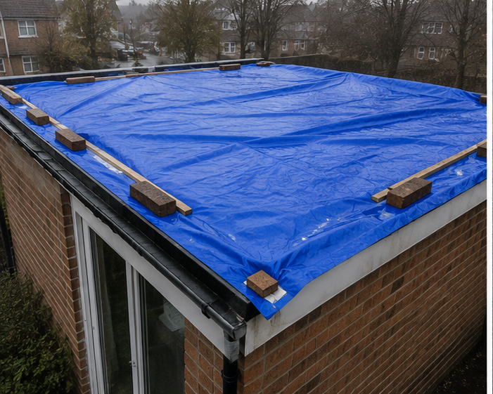 Emergency Flat Roof Repairs in South Wales