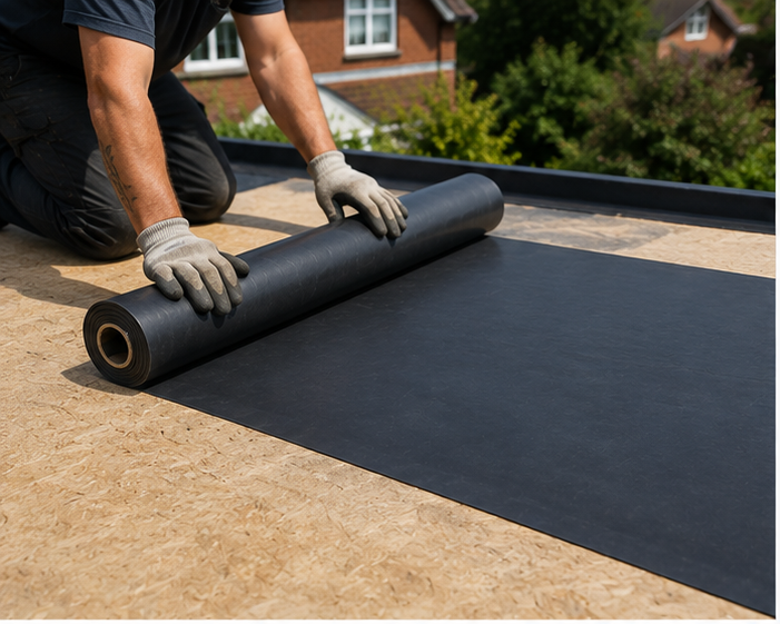 EPDM Rubber Roofing in South Wales
