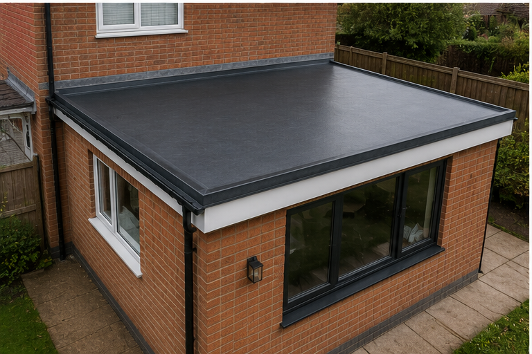 Extension Flat Roofing in South Wales