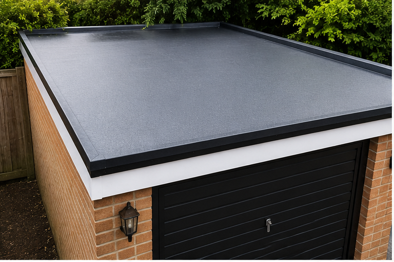 Garage Flat Roofing in South Wales