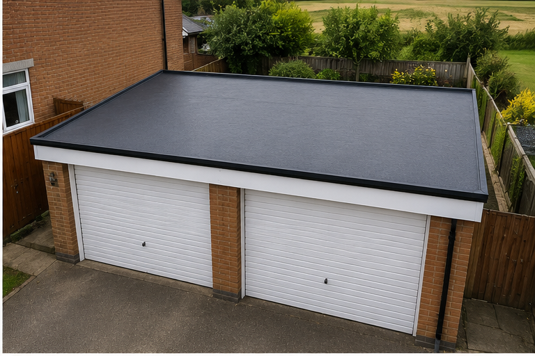 Garage Flat Roofing in South Wales