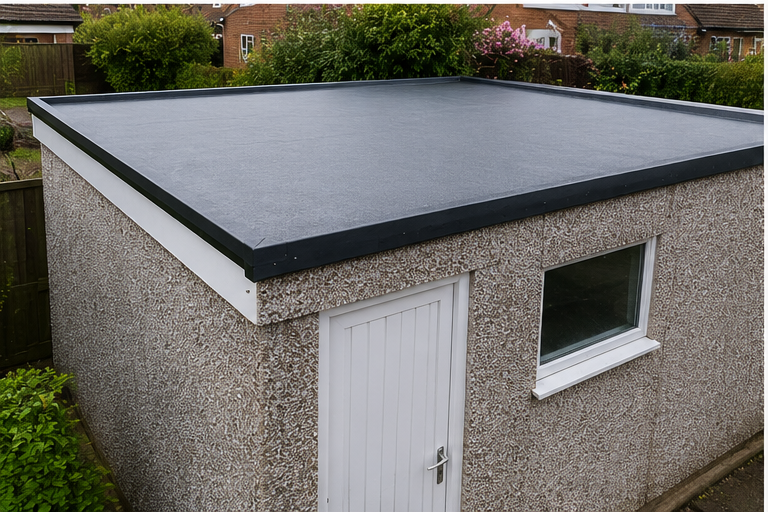 Garage Flat Roofing in South Wales
