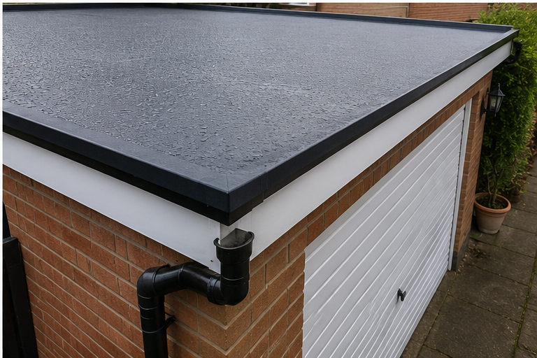 Garage Flat Roofing in South Wales