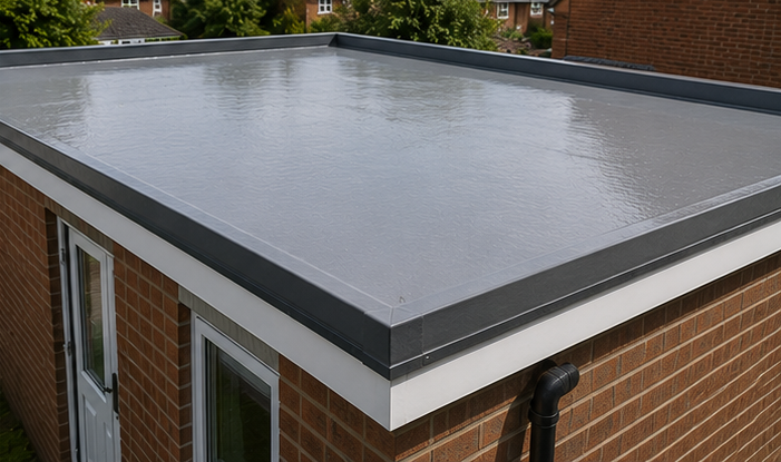 GRP Fibreglass Roofing in South Wales
