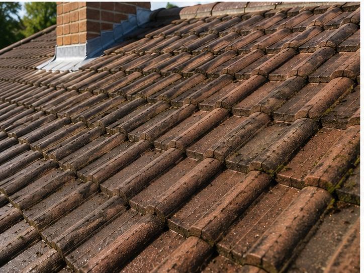Roof Moss Removal in South Wales by T & T Roofing