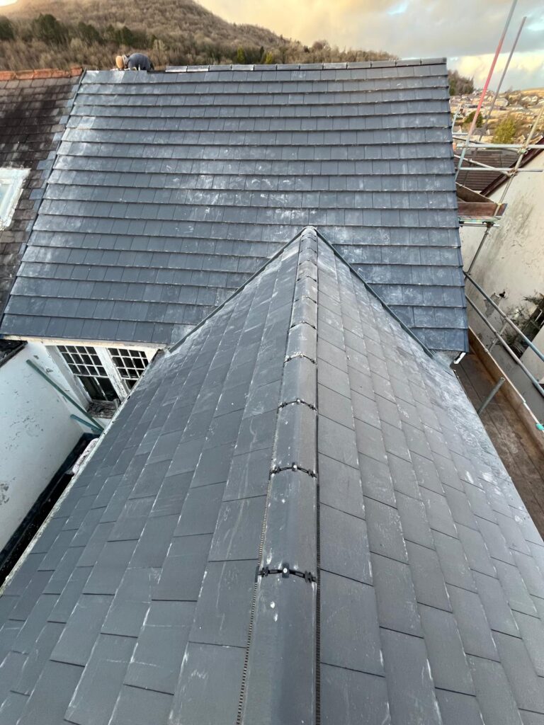 slate roof replacement services in Bridgend