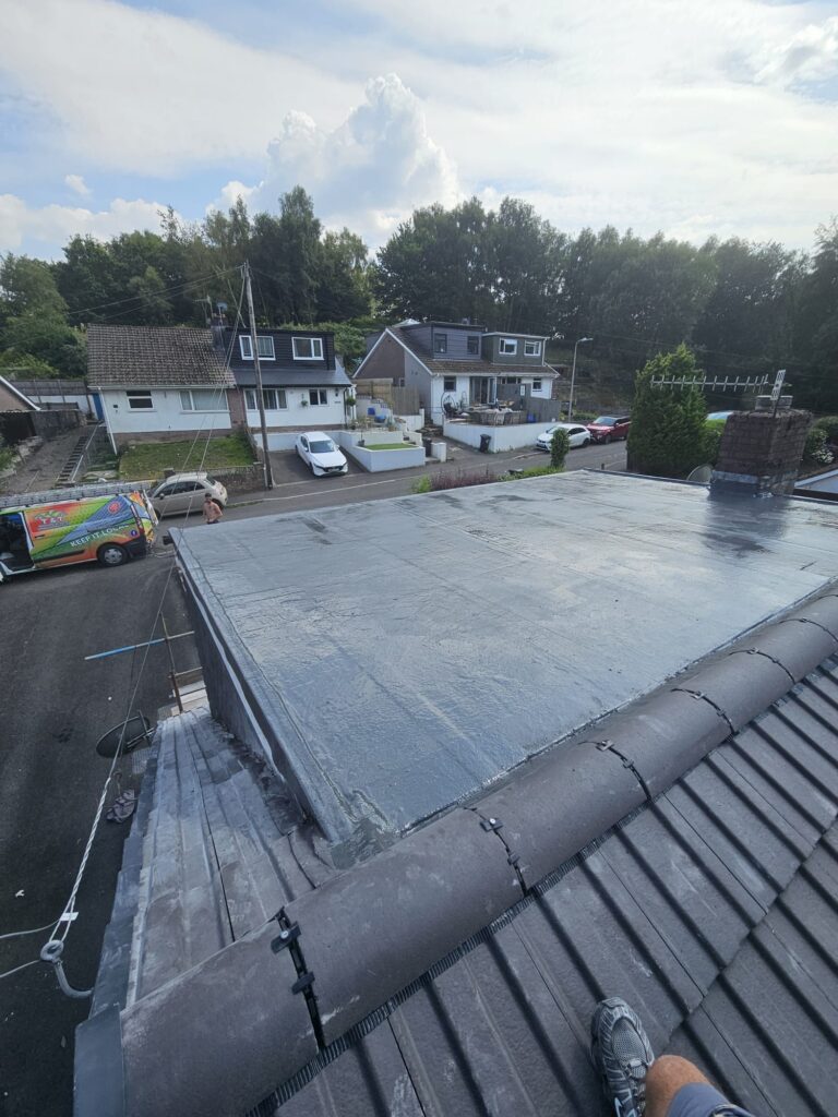 New roof installation Swansea